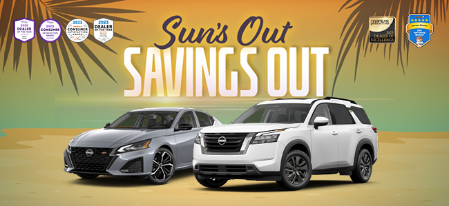 Suns out, savings out at Nissan Summer Sales Event