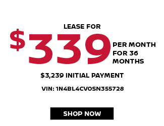 2025 Nissan Altima SR Sedan offer