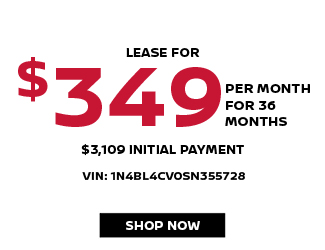 2025 Nissan Altima SR Sedan offer