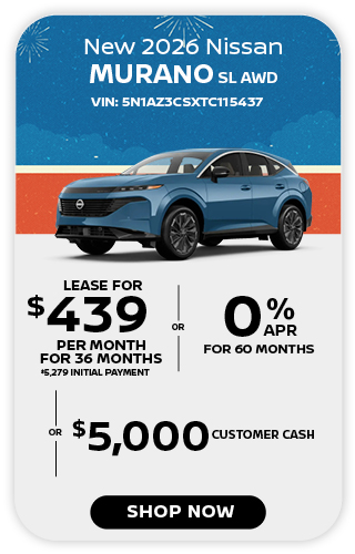 New 2026 Nissan Murano SL AWD Offer