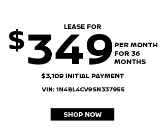 2025 Nissan Altima SR Sedan offer