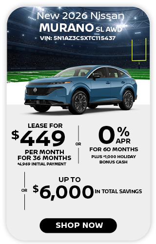 New 2026 Nissan Murano SL AWD Offer