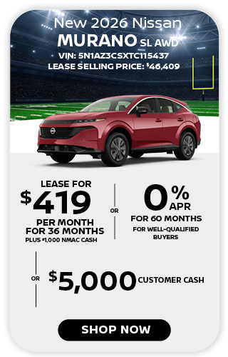 New 2026 Nissan Murano SL AWD Offer