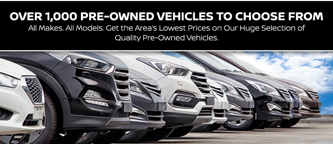 Over 1,000 Pre-Owned Vehicles to Choose From