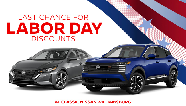 Summer in full swing with savings at Classic Nissan Williiamsburg