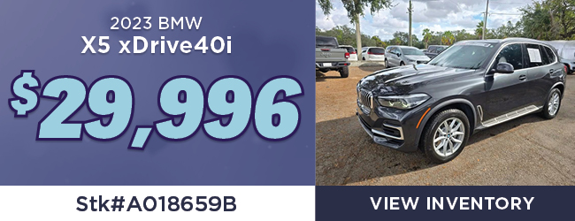 Used 2023 BMW X5 xDrive40i