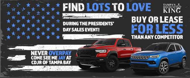 Find lots to love during Presidents' Day Sales Event