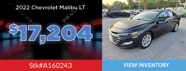 Certified Pre-Owned 2022 Chevrolet Malibu LT