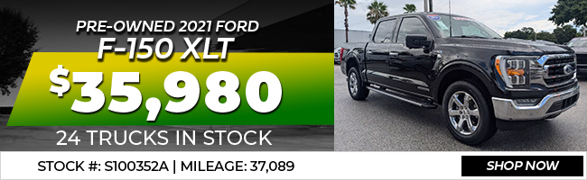 Pre-Owned 2021 Ford F-150 XLT