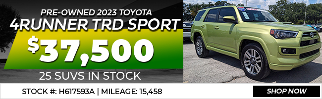  Pre-Owned 2023 Toyota 4Runner TRD Sport