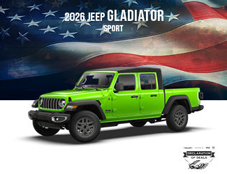2026 Jeep Gladiator Sport