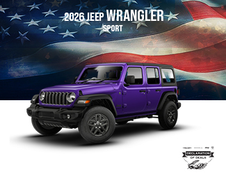 2026 Jeep Wrangler Sport