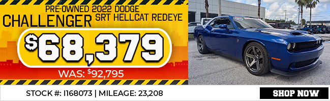 Used 2022 Dodge Challenger SRT Hellcat Redeye