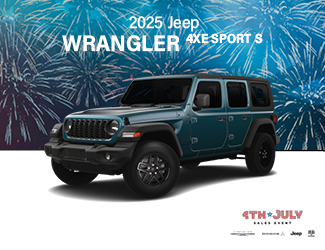 2025 Jeep Wrangler 4xE Sport S offer