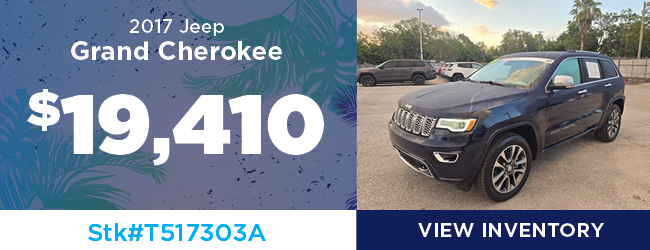 Certified Pre-Owned 2017 Jeep Grand Cherokee Overland 