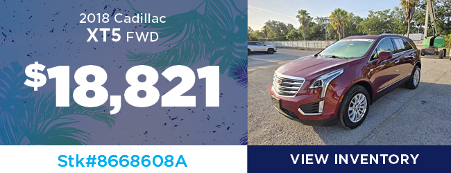 Certified Pre- Owned 2018 Cadillac XT5 FWD 