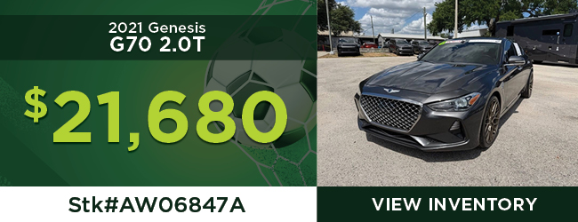 Used 2021 Genesis G70 2.0T