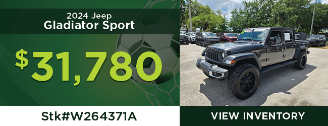 Used 2024 Jeep Gladiator Sport