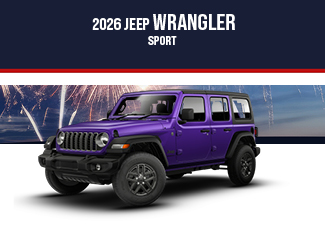 2026 Jeep Wrangler Sport
