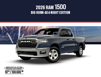 2026 Ram 1500 Big Horn 4x4 Night Edition