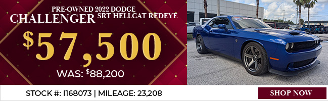 Used 2022 Dodge Challenger SRT Hellcat Redeye