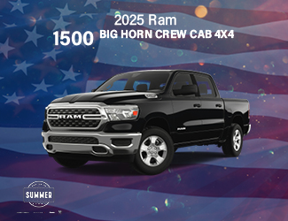 2025 Ram 1500 Big Horn Crew Cab 4x4 offer