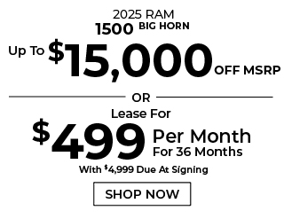 specials on RAM trucks