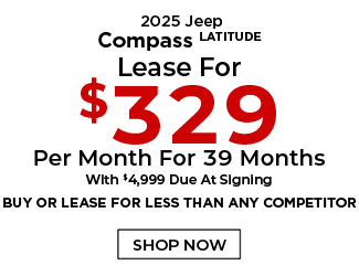 special offer new Jeep Compass