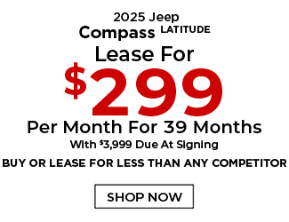 special offer new Jeep Compass