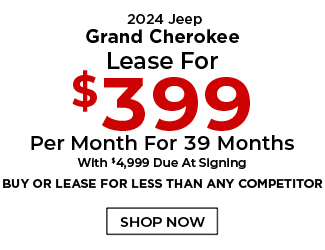 special offer on Grand Cherokee