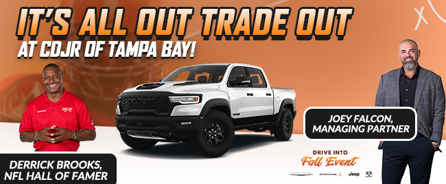 Its all out trade out at CDJR of Tampa Bay