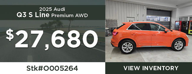 Used 2025 Audi Q3 S Line Premium AWD