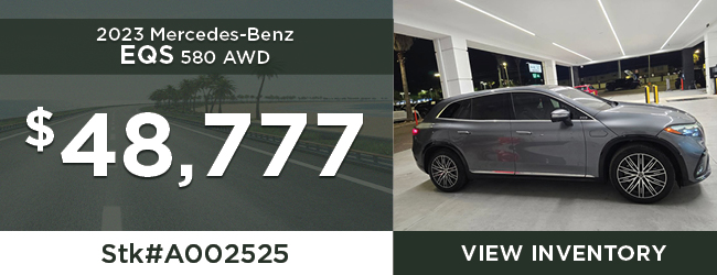 Used 2023 Mercedes-Benz EQS 580 AWD