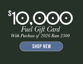 $10,000 Fuel Gift Card with Ram 2500 Purchase