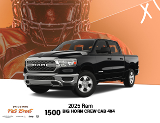 2025 Ram 1500 Big Horn Crew Cab 4x4 offer