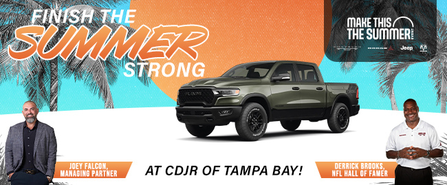 The Open Road Is Calling - CDJR of Tampa Bay has the Answer
