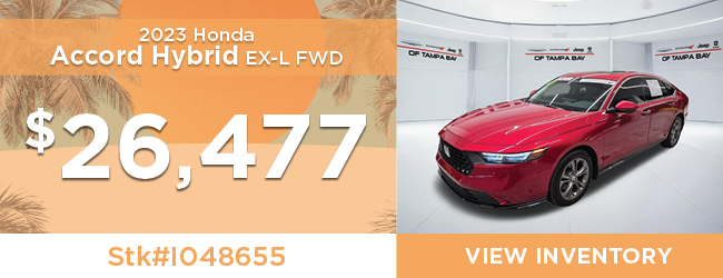 Used 2023 Honda Accord Hybrid EX-L FWD