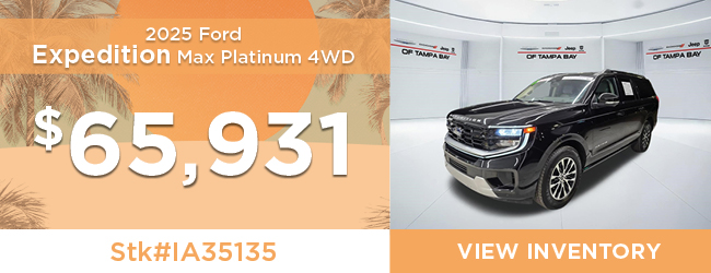 Used 2025 Ford Expedition Max Platinum 4WD