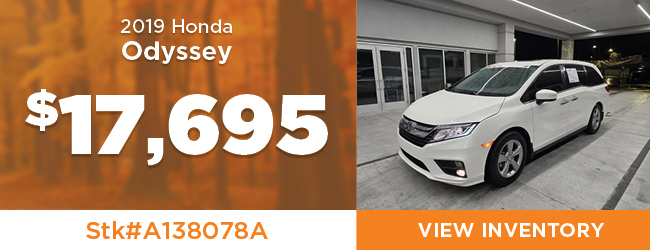 Used 2019 Honda Odyssey EX-L