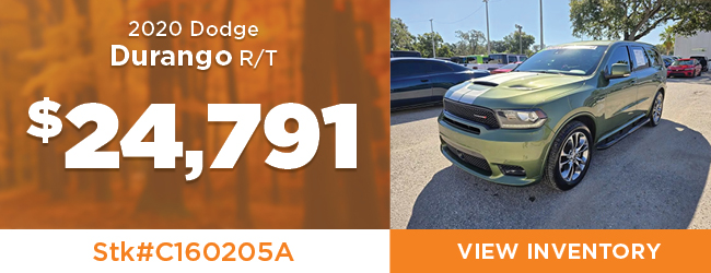 Used 2020 Dodge Durango R/T