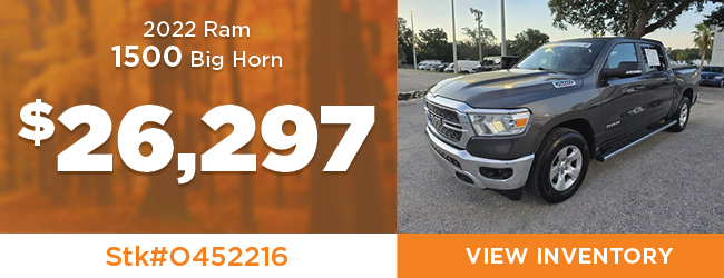 Used 2022 Ram 1500 Big Horn