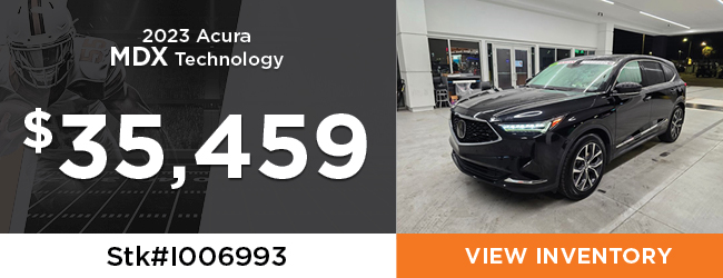 Used 2023 Acura MDX Technology Offer