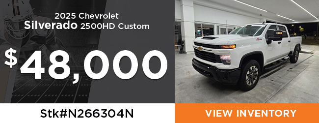 Used 2025 Chevrolet Silverado 2500HD Custom Offer