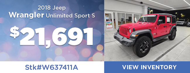 Used 2021 Jeep Wrangler Sport