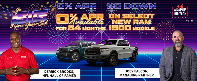 Labor Day all month long at CDJR of Tampa Bay - Under new Management