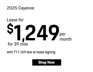 2024 Porsche Cayenne offer
