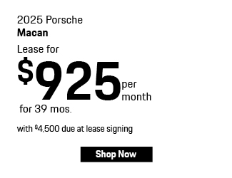 2024 Porsche Macan offer