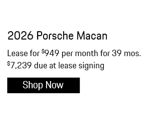 Porsche Macan offer