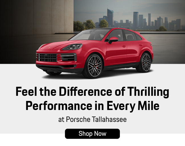 Feel the Difference of Thrilling Perfomance - Porsche Tallahassee