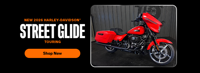 new 2026 Harley Davidson Street Glide Touring inventory